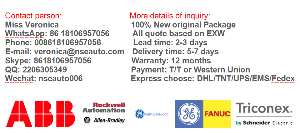 ABB NINT-72C 64425552A best quality one year warranty